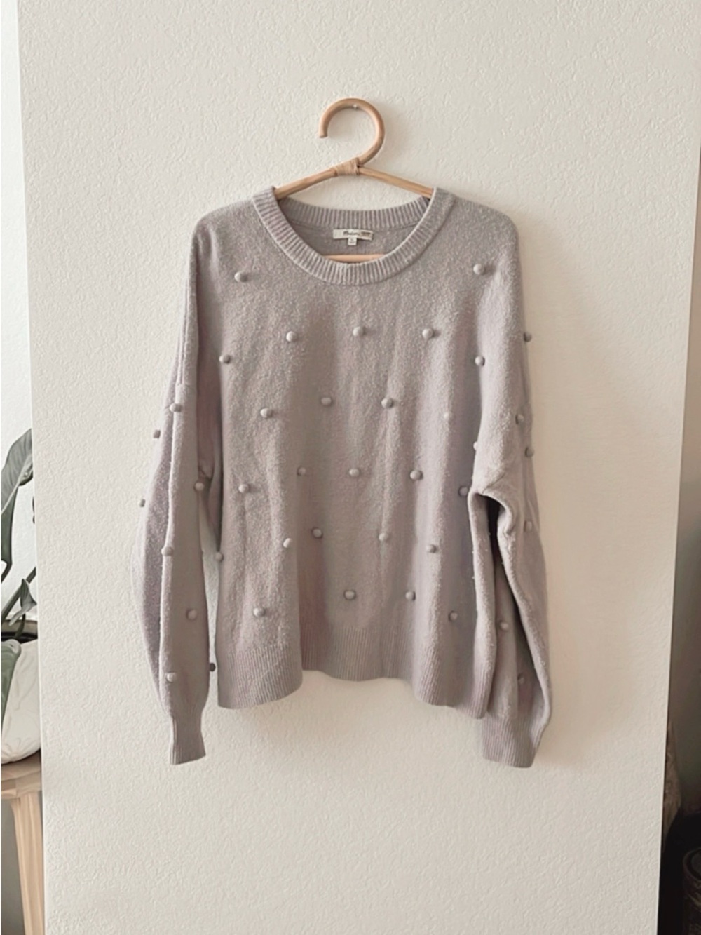 Madewell Ada Bobble Sweater